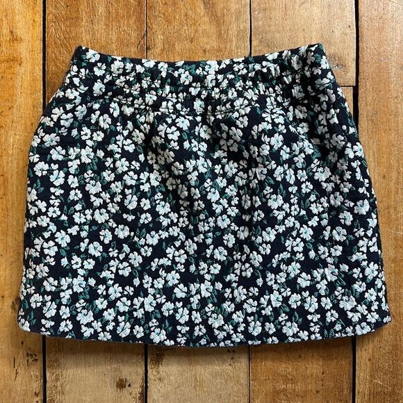 Janie and Jack skirt size 6 to 12 months blue Floral Skirt Easter Spring Summer - Picture 3 of 4